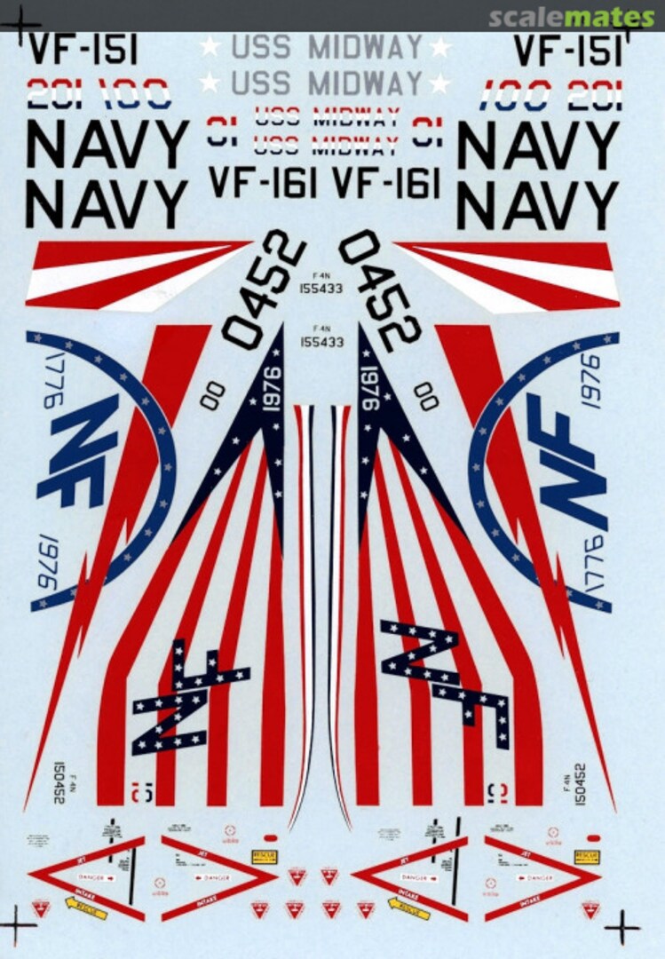Boxart F-4N Phantom II Bicentennial 48-33 SuperScale International