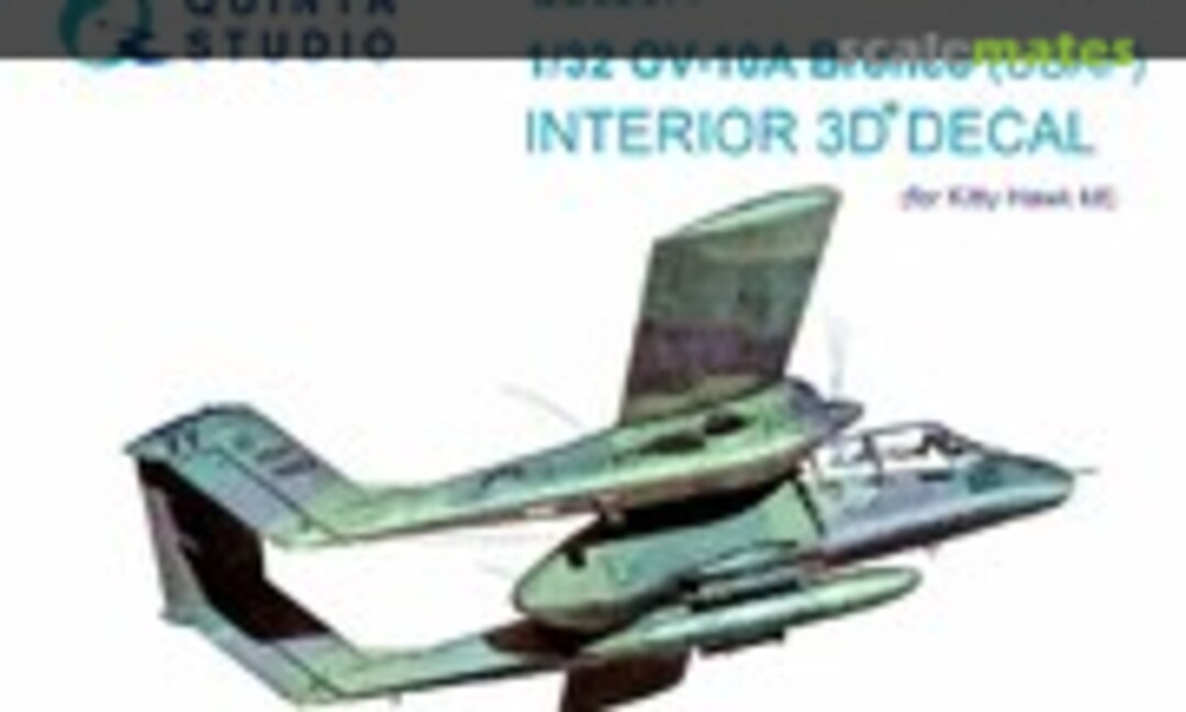 1:32 OV-10A Bronco (USAF) interior 3D decals (Quinta Studio QD32077) QD32077