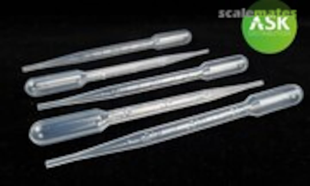 No Pipettes for mixing colors Medium Size 5x3ml T0072 ASK (ASK 200-T0072) 200-T0072