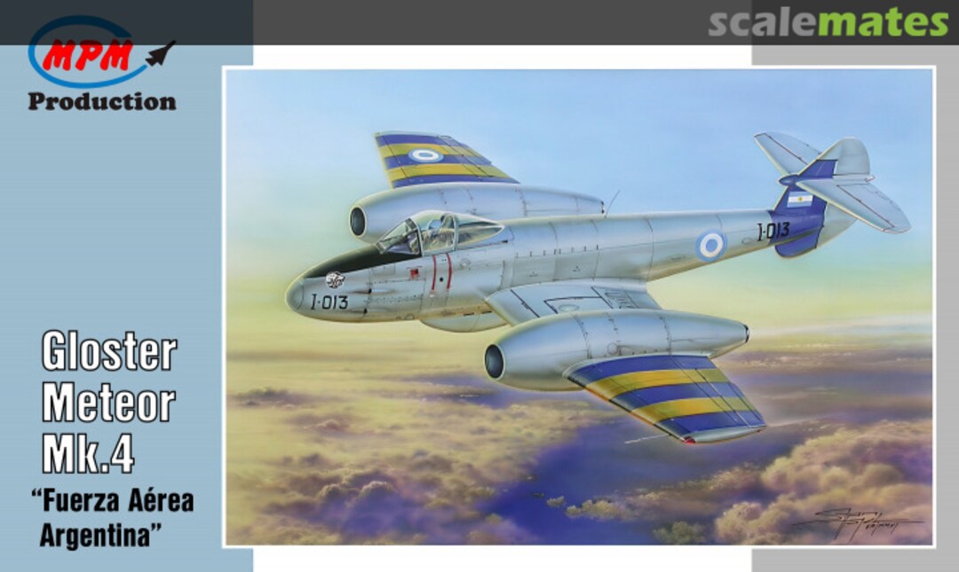 Boxart Gloster Meteor Mk.4 72554 MPM Production Boxart Gloster Meteor Mk.4 72554 MPM Production