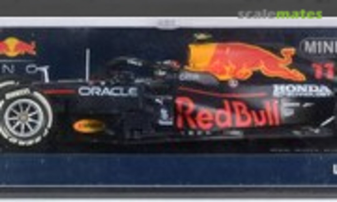 1:43 Red Bull Racing Honda RB16B Sergio Perez French GP 2021 (Minichamps 410210811)