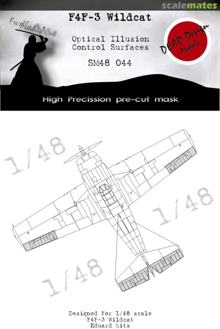 Boxart F4F-3 Wildcat - Optical Illusion Control Surfaces SM48044 DEAD Design Models Boxart F4F-3 Wildcat - Optical Illusion Control Surfaces SM48044 DEAD Design Models