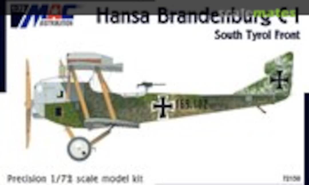 1:72 Hansa-Brandenburg C.I (MAC Distribution 72150) 72150