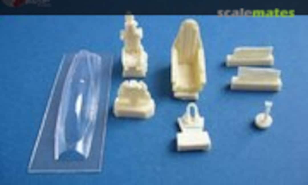 1:72 MiG-21F-13 cockpit set & vacu canopy (Pavla Models C72026)