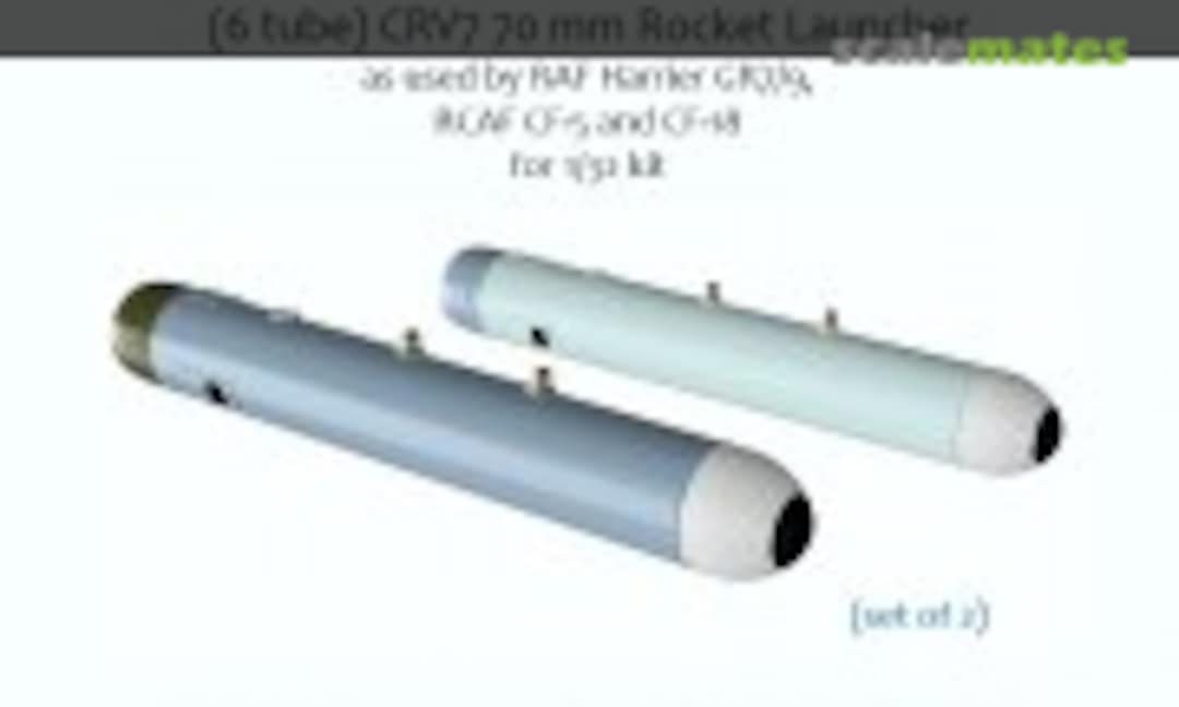 1:32 LAU-5002 (6-tube) CRV7 70 mm Rocket Launcher (Jet Passion 32054) 32054