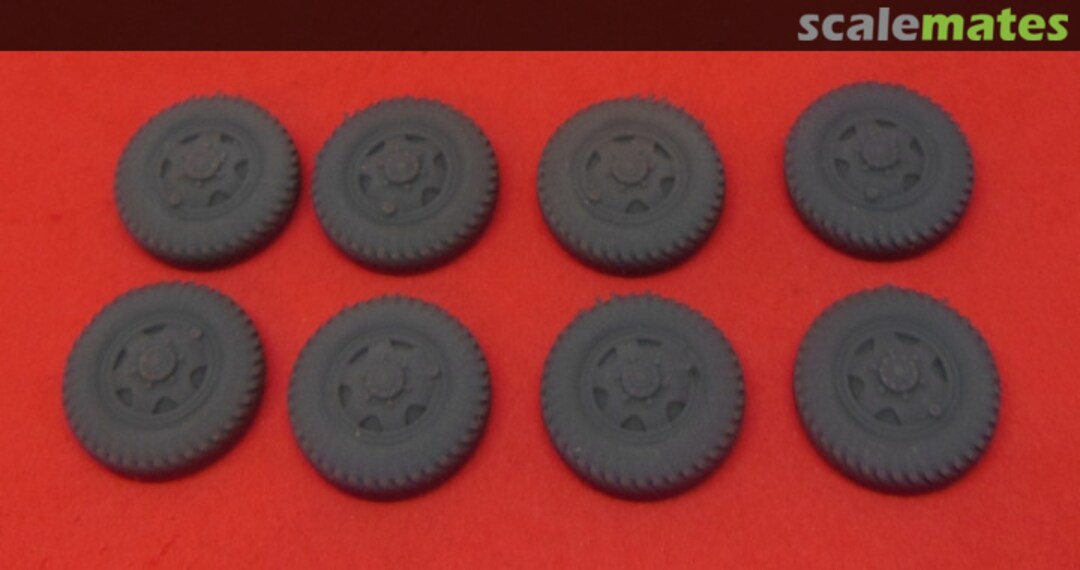 Boxart Wheels for Sd.Kfz 231/232/233, tire type B S72574 OKB Grigorov Boxart Wheels for Sd.Kfz 231/232/233, tire type B S72574 OKB Grigorov