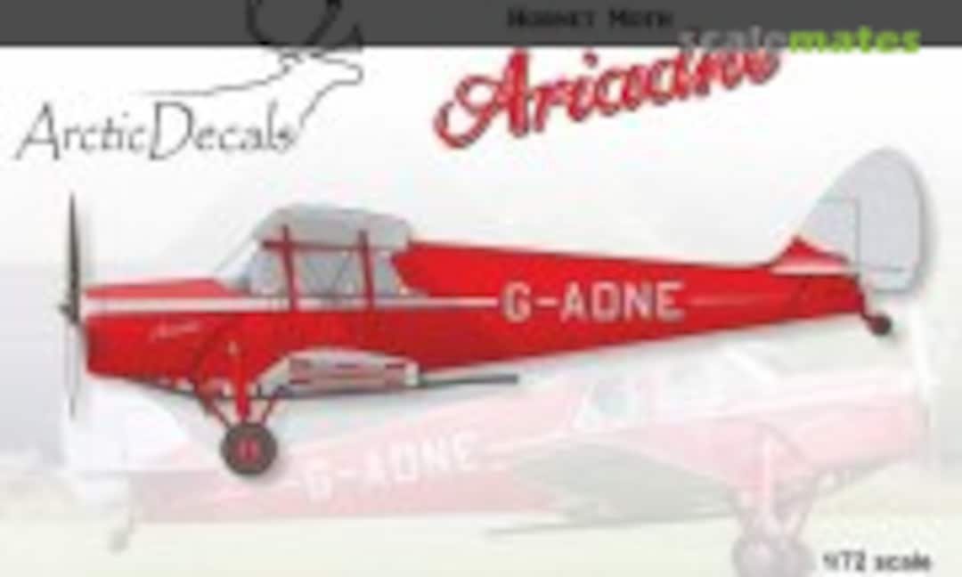 1:72 DH.87B Hornet Moth "Ariadne" (Arctic Decals ARC72-096B) ARC72-096B