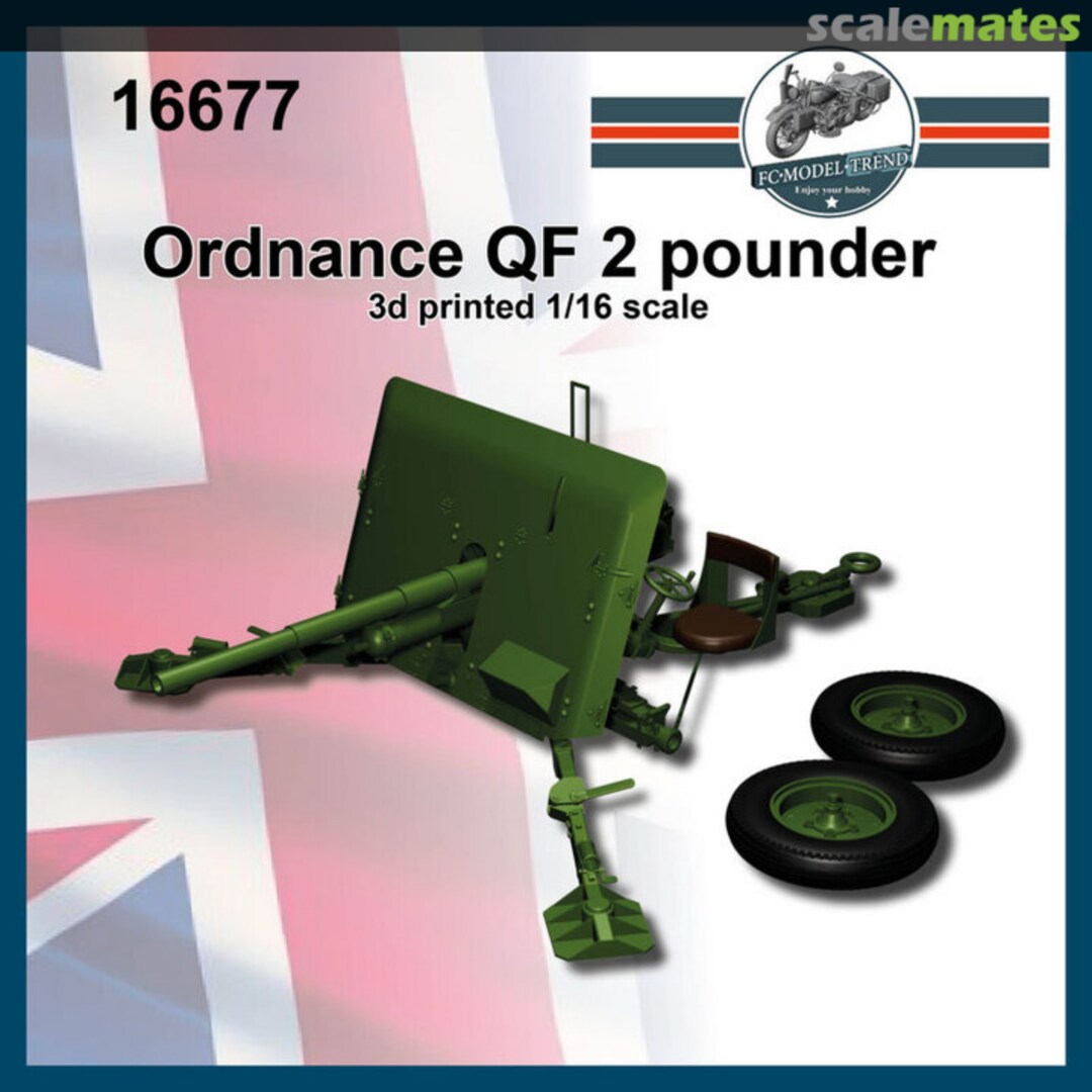 Boxart Ordnance QF 2 pounder 16677 FC Model Trend