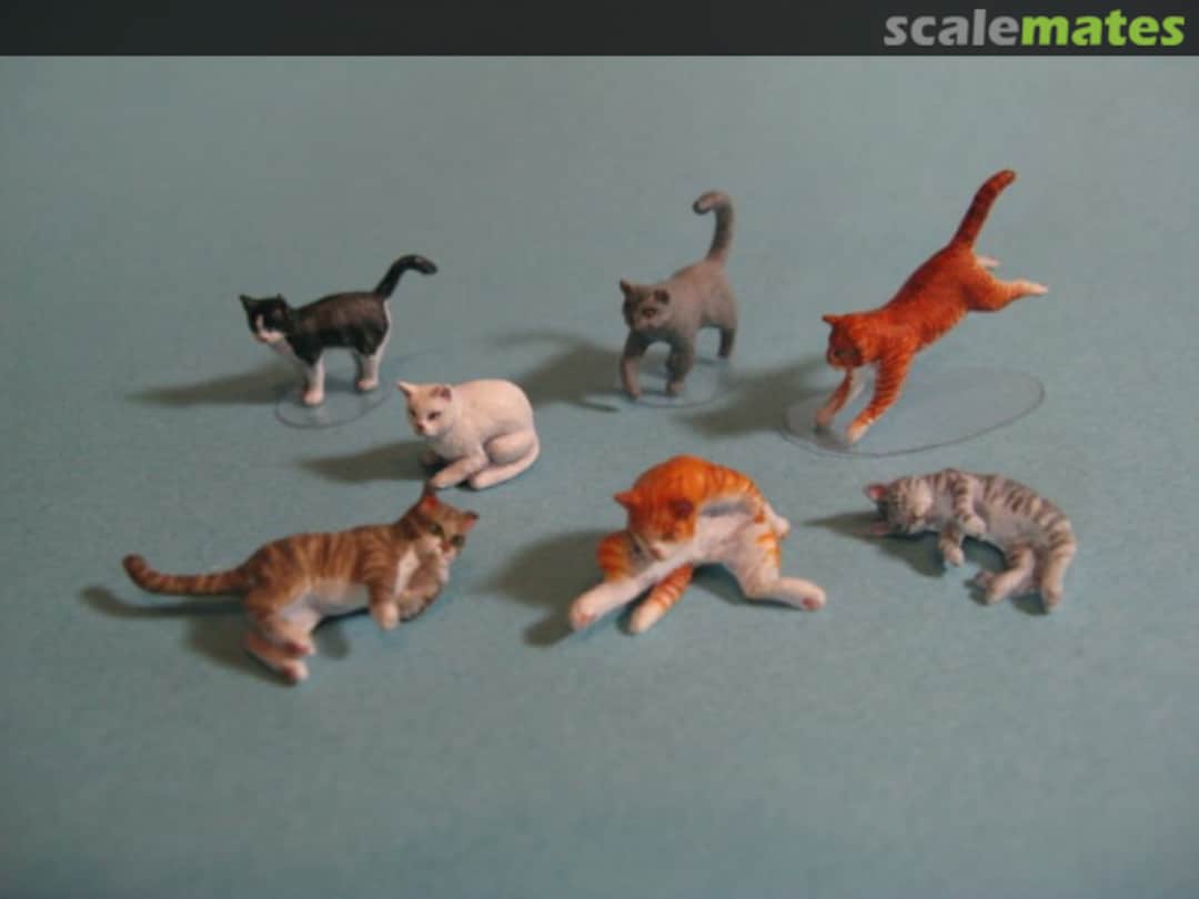 Boxart Cats Set ML-035 Aurora Model Boxart Cats Set ML-035 Aurora Model