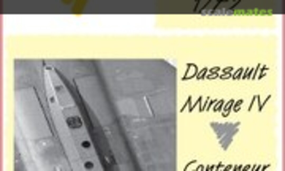 1:72 Dassault Mirage IV Conteneur Photo reco CT52 (Model Art Decal System M.Access 009) M.Access 009