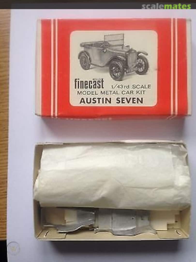 Boxart Austin 7 Limousine Ref:407 Wills Finecast Boxart Austin 7 Limousine Ref:407 Wills Finecast