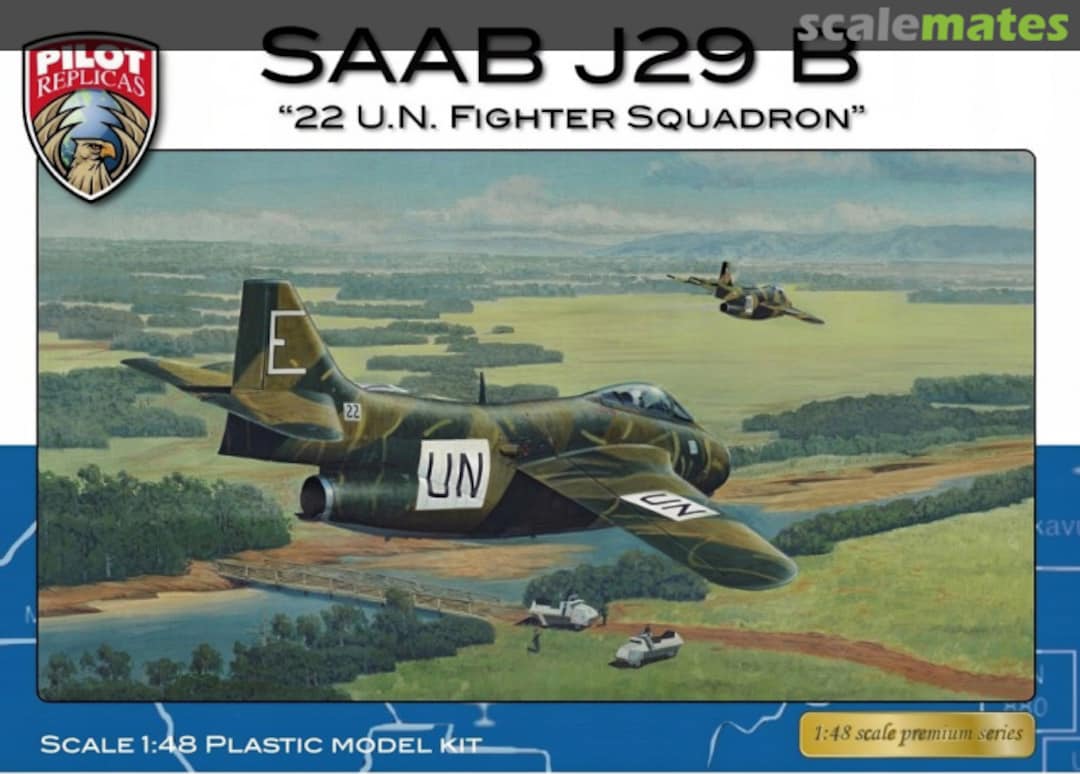 Boxart SAAB J29 B 48A004 Pilot Replicas