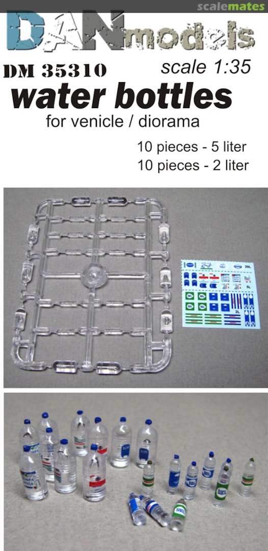 Boxart Water Bottles DM35310 DANmodels Boxart Water Bottles DM35310 DANmodels