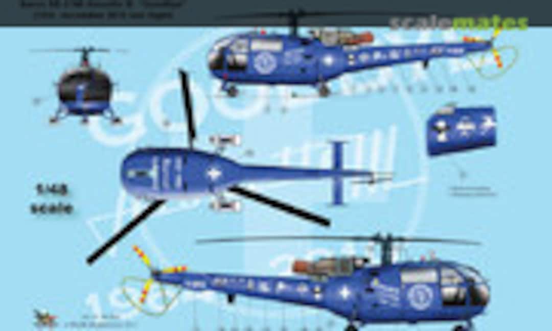 1:48 Swiss SE-3160 Alouette III "Goodbye" (FFSMC Productions H_48-002) H_48-002