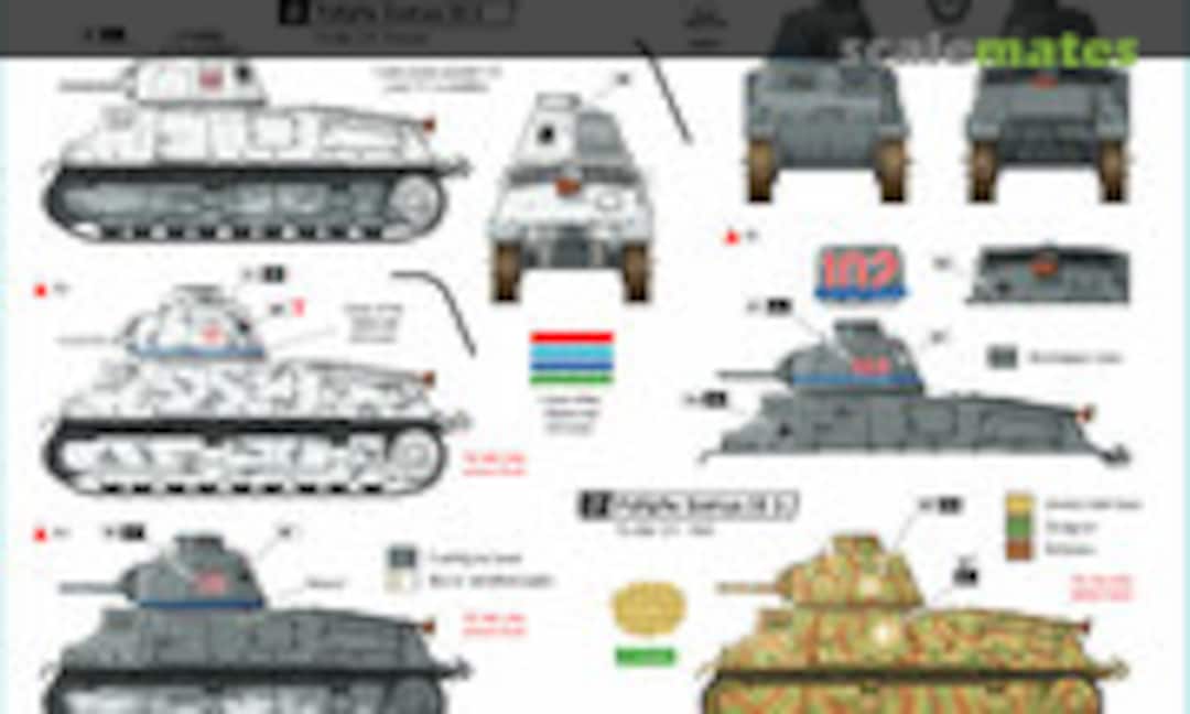 1:35 German tanks in Norway & Finland # III (Star Decals 35-C1215) 35-C1215