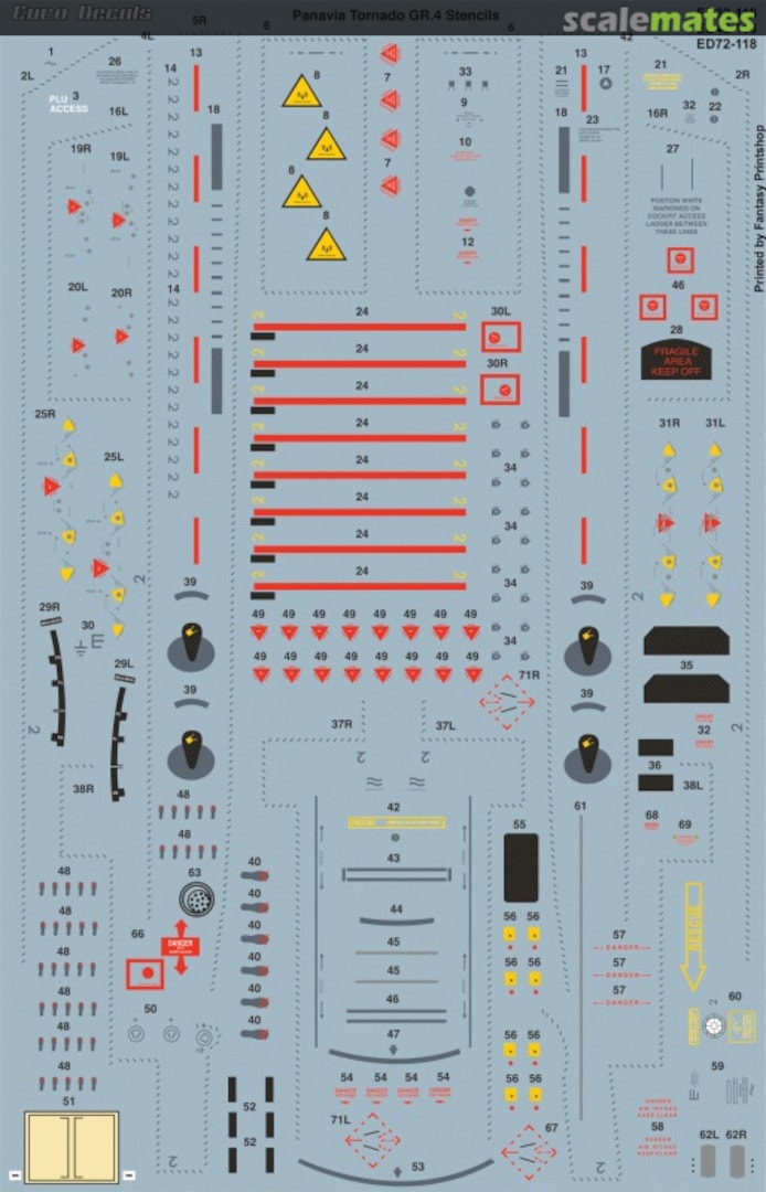 Boxart Tornado GR.4 Stencils ED48118 Euro Decals Boxart Tornado GR.4 Stencils ED48118 Euro Decals