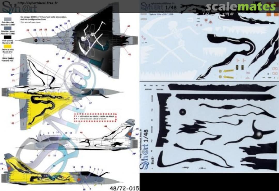 Boxart Dassault Mirage 2000C 48-015 Syhart Boxart Dassault Mirage 2000C 48-015 Syhart