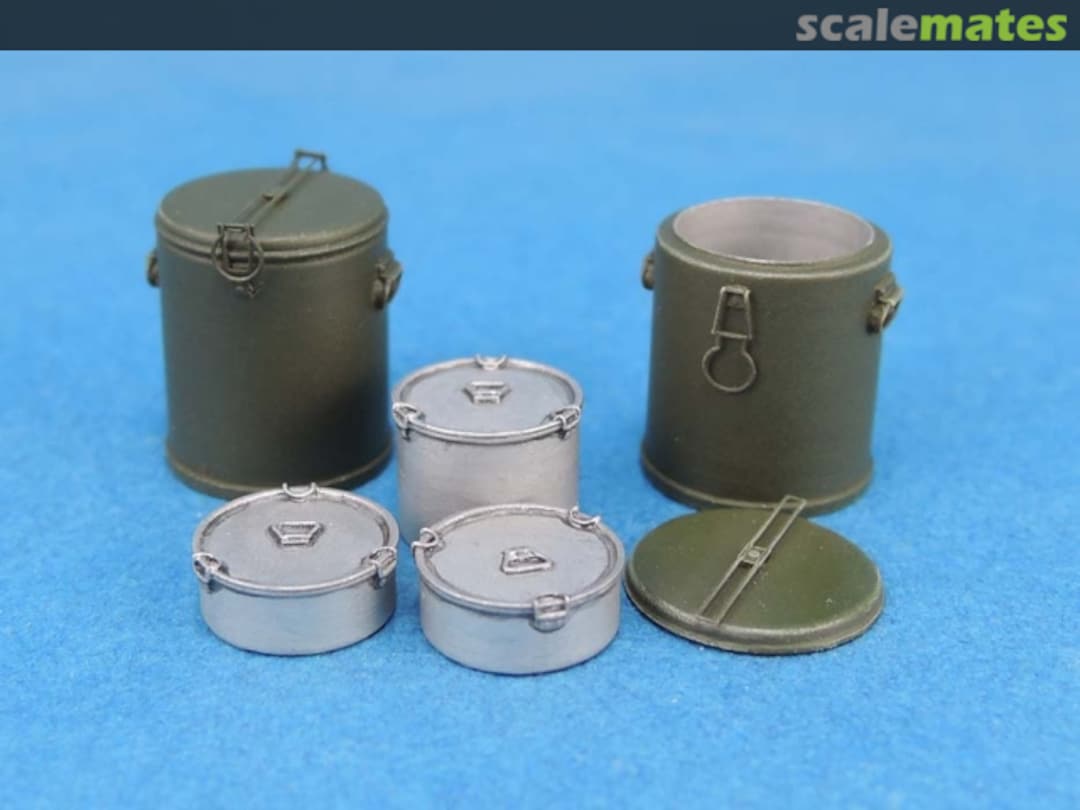 Boxart WWII M1941 Mermite Food Container set LF1404 Legend Productions Boxart WWII M1941 Mermite Food Container set LF1404 Legend Productions