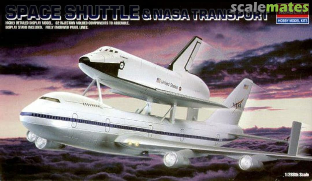 Boxart Space Shuttle & NASA Transport 1640 Academy