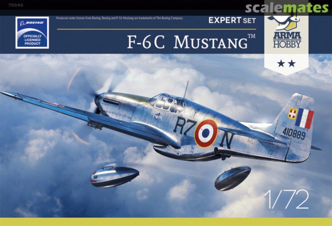 Boxart F-6C Mustang 70040 Arma Hobby Boxart F-6C Mustang 70040 Arma Hobby