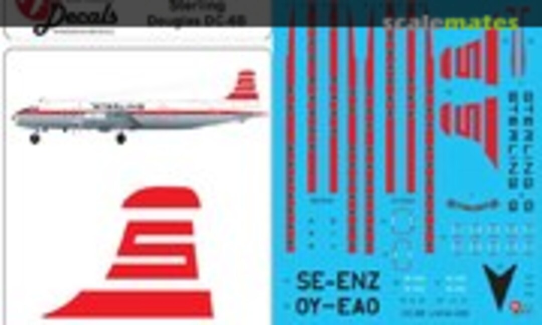 1:144 Sterling Douglas DC-6B (Lima November Decals LN144-636) LN144-636