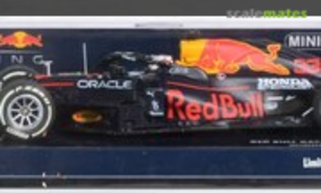 1:43 Red Bull Racing Honda RB16B Max Verstappen Winner French GP 2021 (Minichamps 410210833)