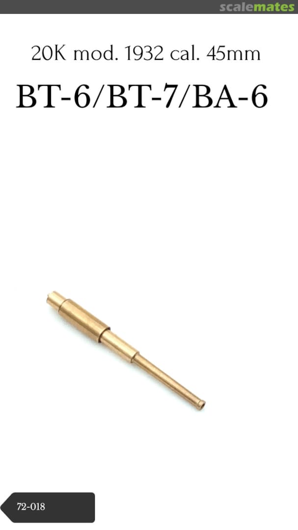Boxart 20K Mod. 1932 cal. 45mm 72-018 MicroWorld Boxart 20K Mod. 1932 cal. 45mm 72-018 MicroWorld