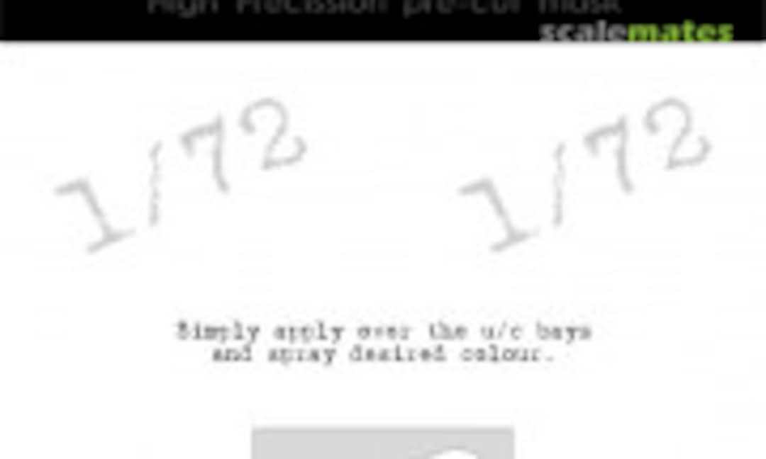 1:72 FW 190D (all IBG Versions) - Undercarriage Bay Mask (DEAD Design Models UC72030) UC72030