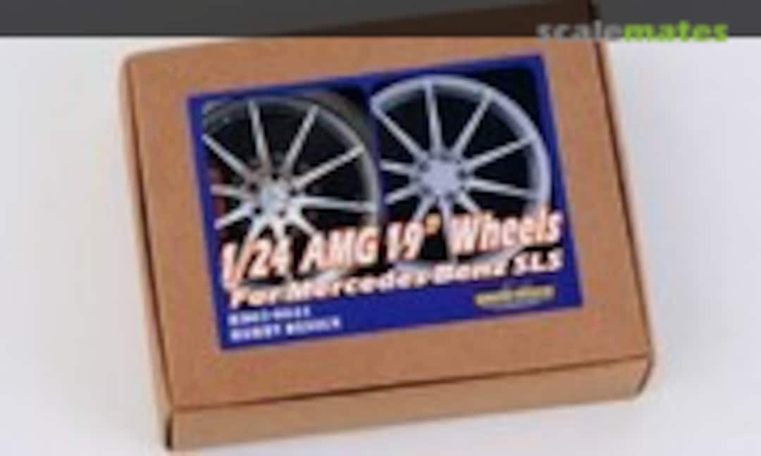 1:24 AMG 19" Wheels D-2 (Hobby Design HD03-0044) HD03-0044