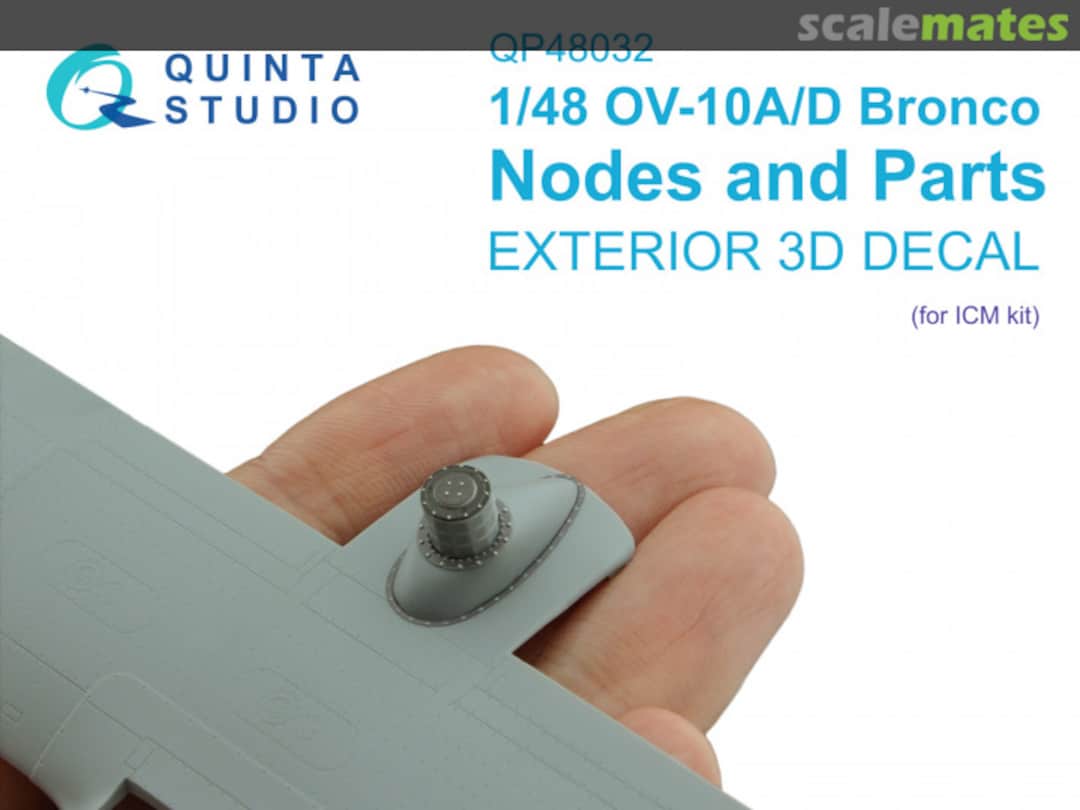 Boxart OV-10A/D Bronco Nodes and Parts exterior 3D decals QP48032 Quinta Studio Boxart OV-10A/D Bronco Nodes and Parts exterior 3D decals QP48032 Quinta Studio
