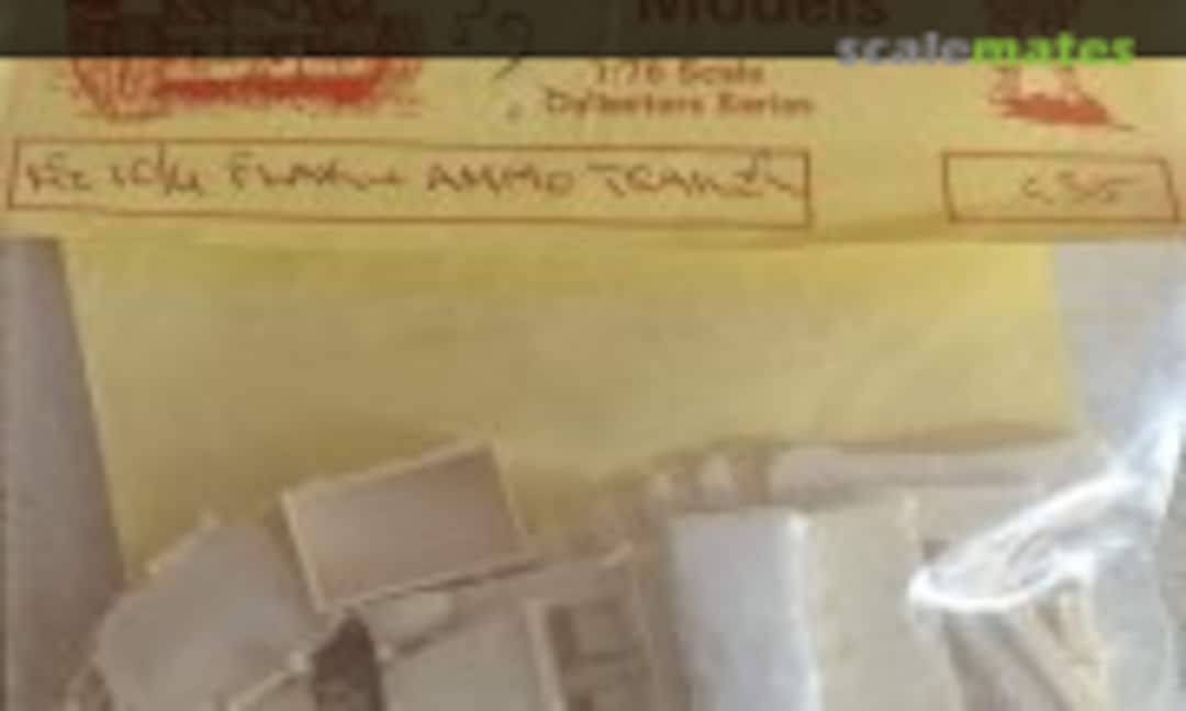 1:76 KFZ 10/4 Flak and Ammo Trailer (Cromwell Models G35) G35