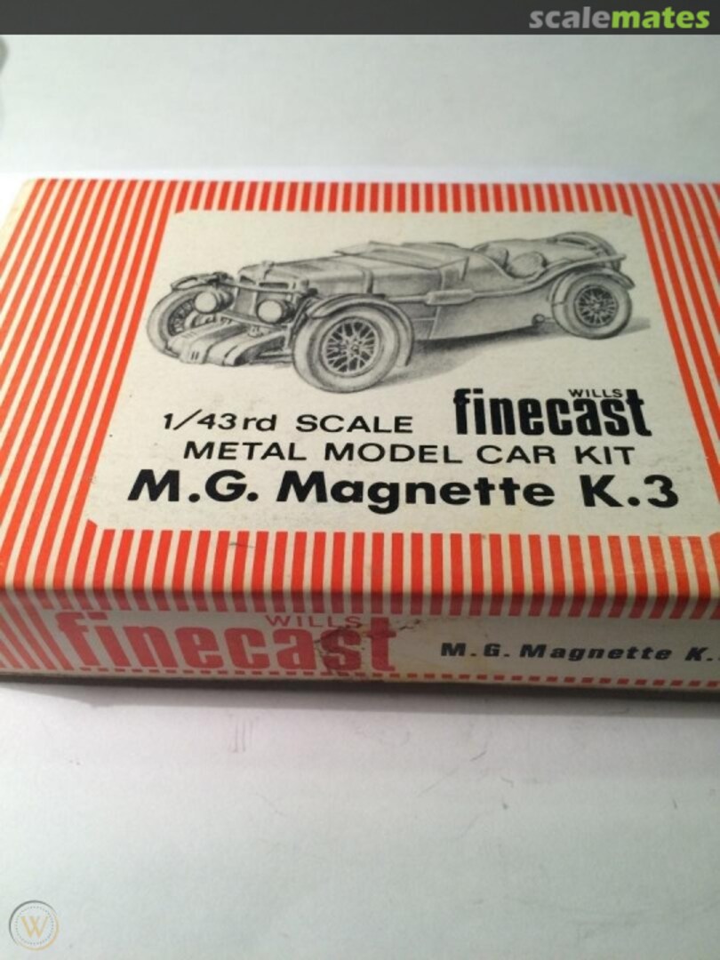 Boxart MG K3 TBA Wills Finecast Boxart MG K3 TBA Wills Finecast