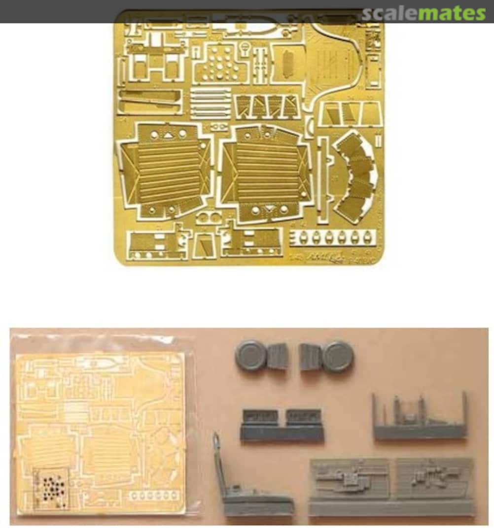 Boxart P-40B/C Tomahawk Mk.IIA/B cockpit and detail set AMLA48002 AML Boxart P-40B/C Tomahawk Mk.IIA/B cockpit and detail set AMLA48002 AML