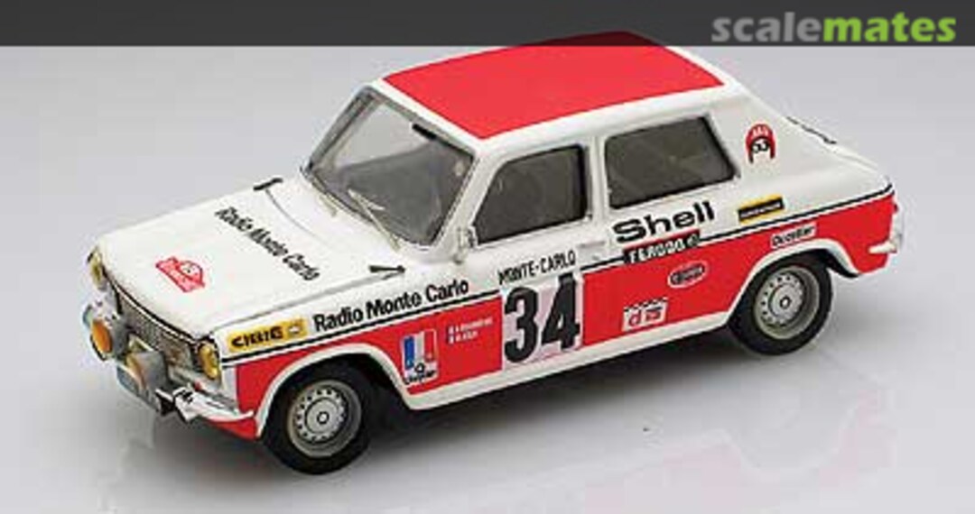 Boxart Simca Rallye 2 [4484 YE 75] "pam-pam" TK30 Arena Modelli