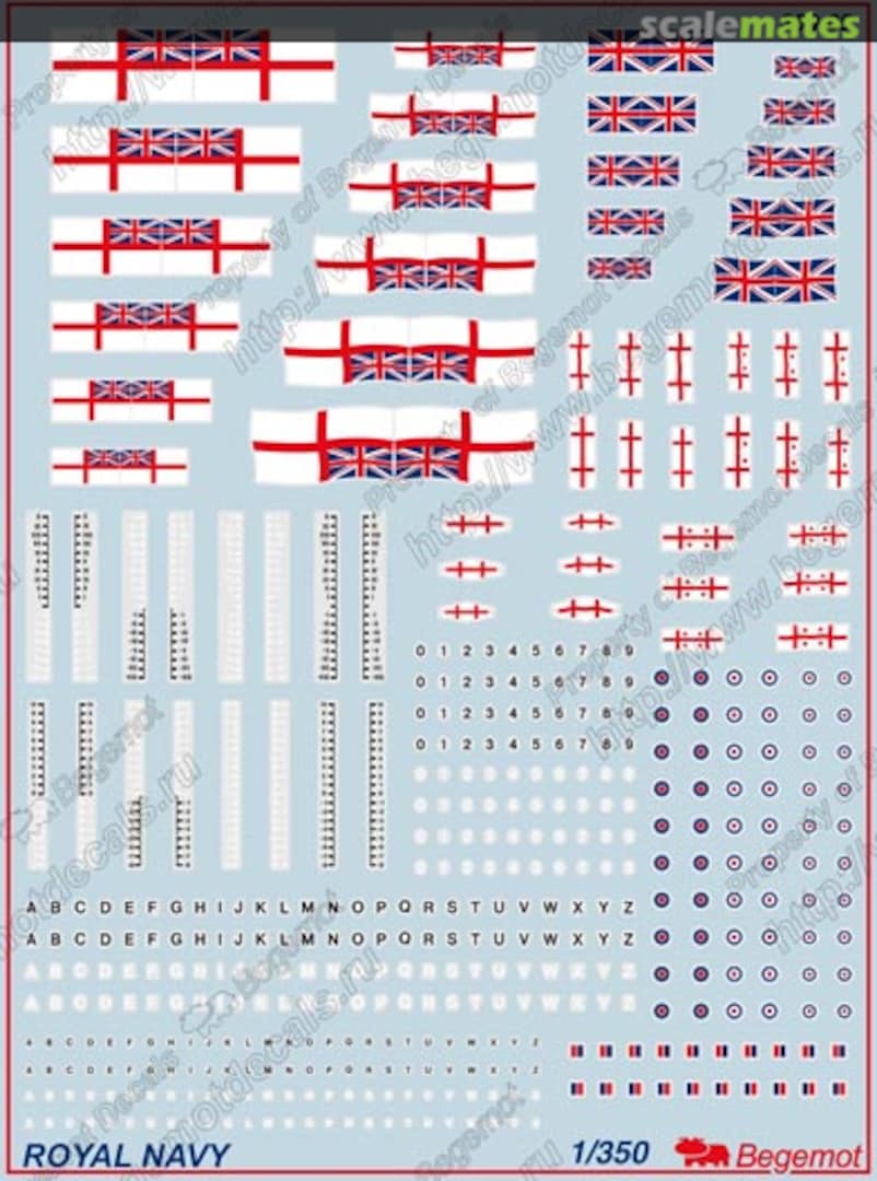 Boxart Royal Navy/RN flags and markings 350-005 Begemot Boxart Royal Navy/RN flags and markings 350-005 Begemot