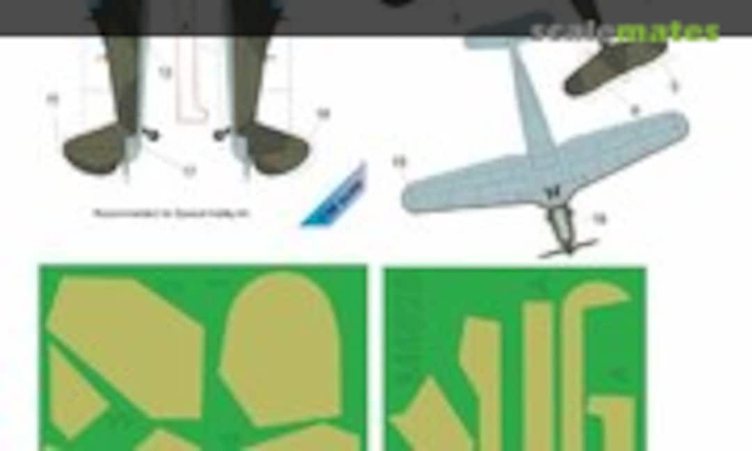 1:48 Arado Ar 96B Camouflage Painting Mask (LF Models M4828) M4828