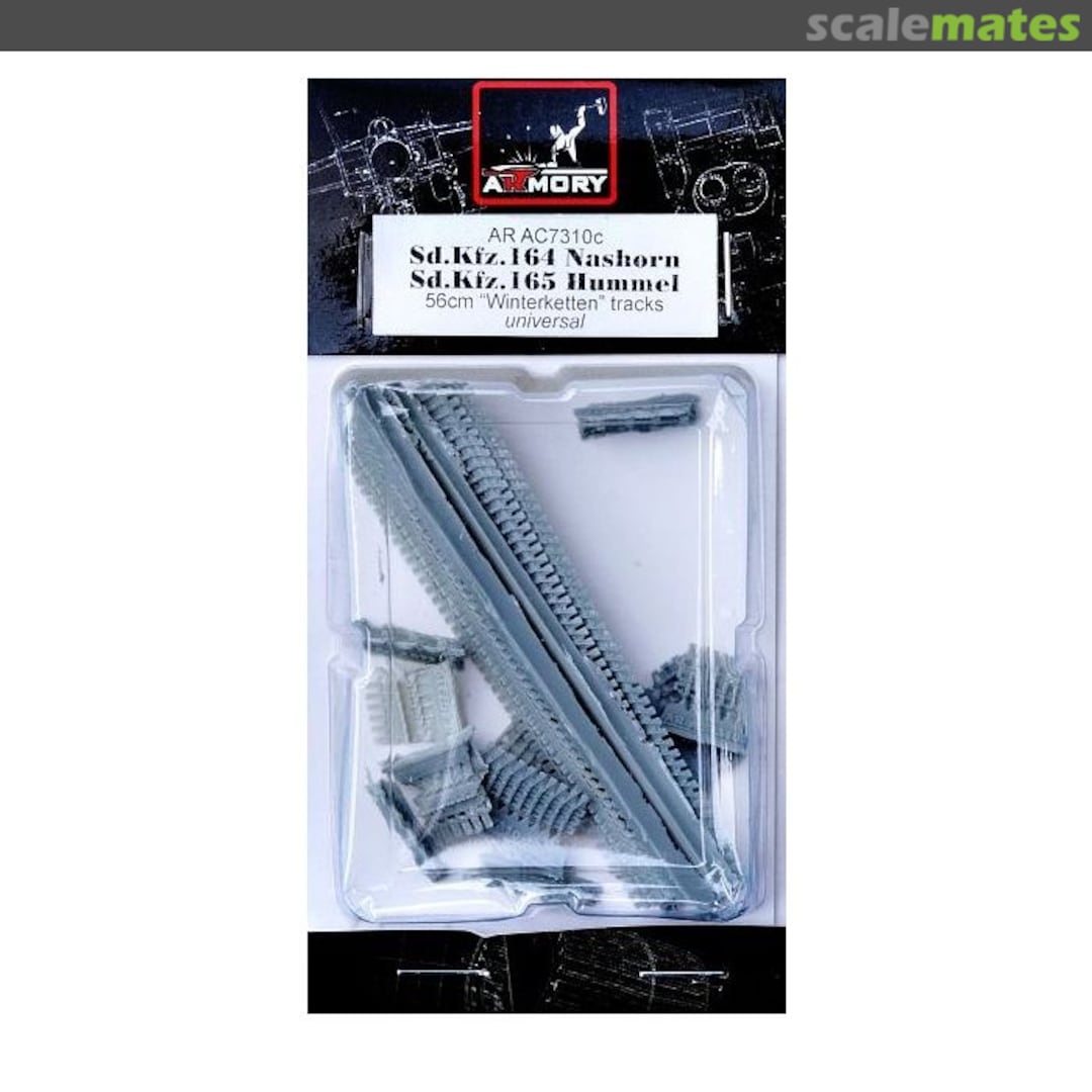 Contents Kfz.164 Nashorn, Kfz.164 Hummel 56cm Winterketten tracks AC7310C Armory Contents Kfz.164 Nashorn, Kfz.164 Hummel 56cm Winterketten tracks AC7310C Armory