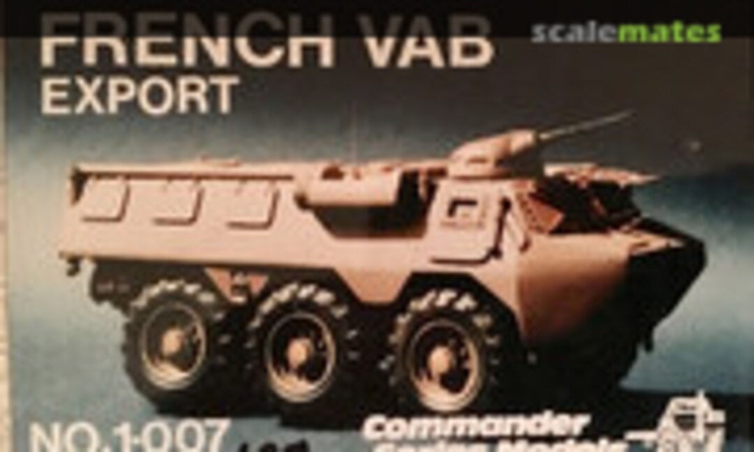 1:35 French VAB Export (Commander Series Models 1-007)