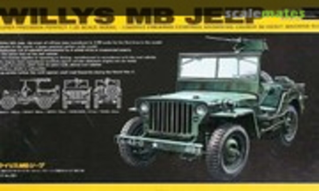 1:20 Willys MB Jeep (Mitsuwa Model 381)