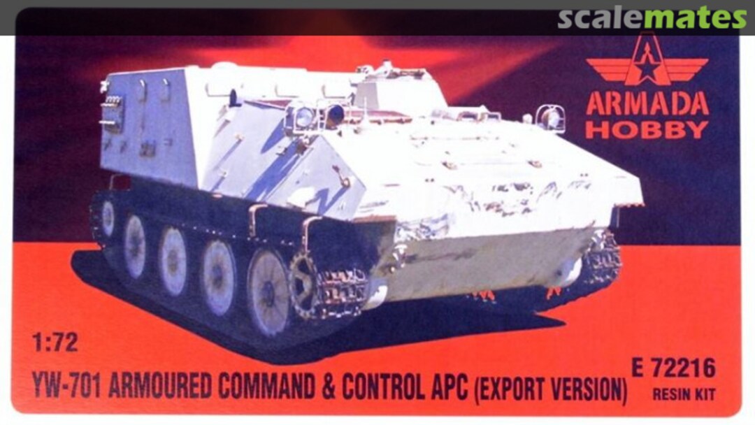 Boxart YW-701 Armoured Command & Control APC E72216 Armada Hobby Boxart YW-701 Armoured Command & Control APC E72216 Armada Hobby