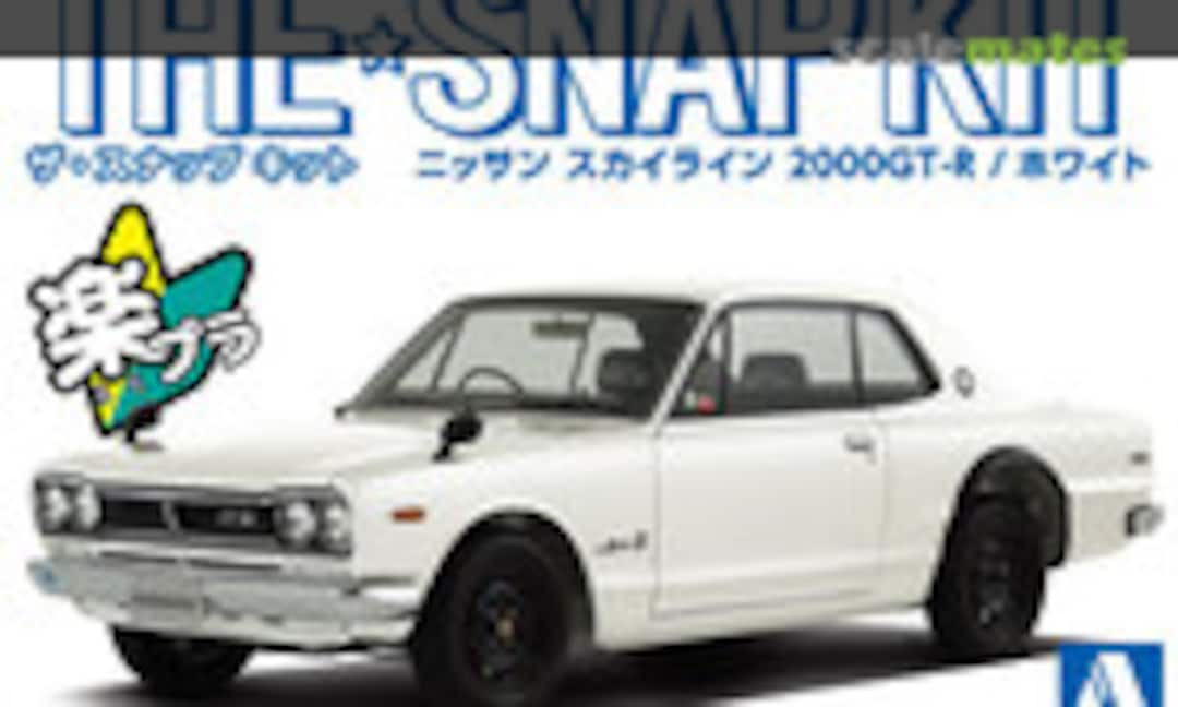 1:32 Nissan Skyline 2000GT-R / White (Aoshima 058831)