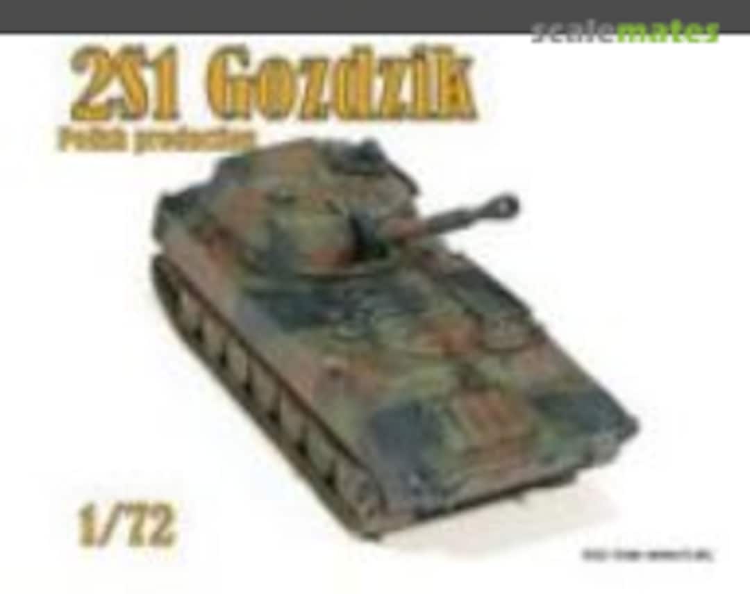 Boxart 2S1 Gozdzik R72046 Red Tank Miniature Boxart 2S1 Gozdzik R72046 Red Tank Miniature