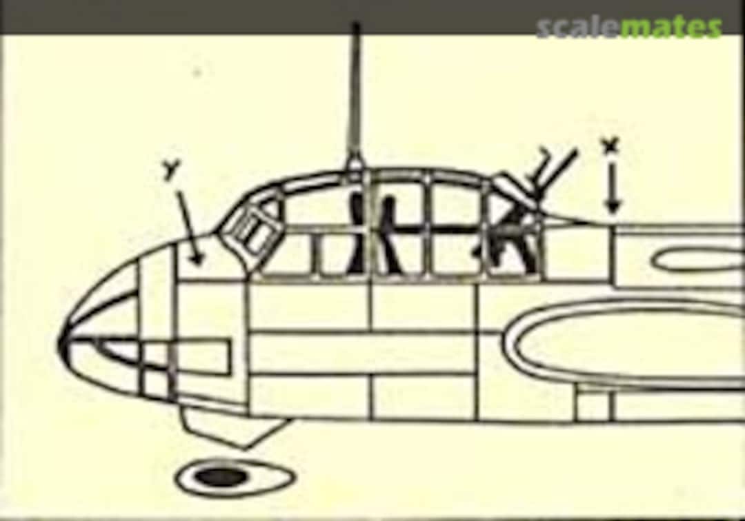 Boxart Junkers Ju 88S/A-6 Vacuform Canopy 9178 Squadron Boxart Junkers Ju 88S/A-6 Vacuform Canopy 9178 Squadron