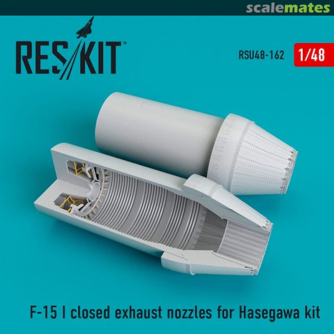 Boxart F-15I - closed exhaust nozzles RSU48-0162 ResKit Boxart F-15I - closed exhaust nozzles RSU48-0162 ResKit