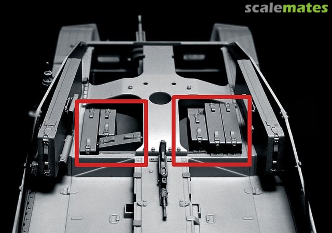 Boxart WWII Germany Sdkfz 139 In-vehicle Shell Box Upgrade Set for Marder III (for Tamiya) C-026 K59 Boxart WWII Germany Sdkfz 139 In-vehicle Shell Box Upgrade Set for Marder III (for Tamiya) C-026 K59
