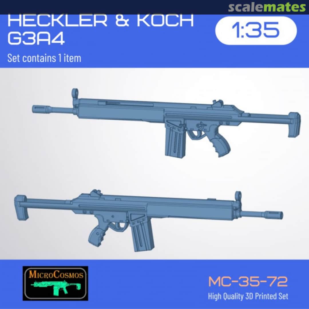 Boxart Heckler & Koch G3A4 MC-35-72 3D MicroCosmos Boxart Heckler & Koch G3A4 MC-35-72 3D MicroCosmos