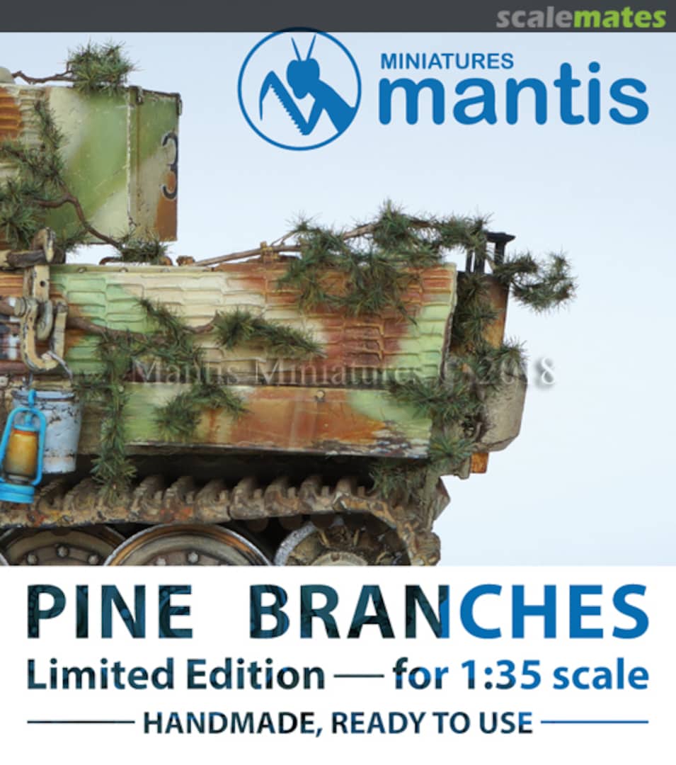 Boxart Pine Branches CAM01 Mantis Miniatures Boxart Pine Branches CAM01 Mantis Miniatures