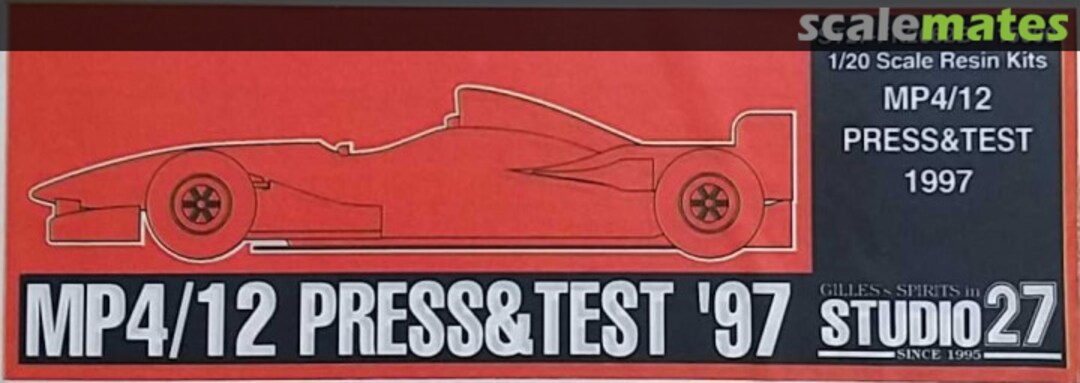 Boxart McLaren MP4/12 ST27-FK2062B Studio27