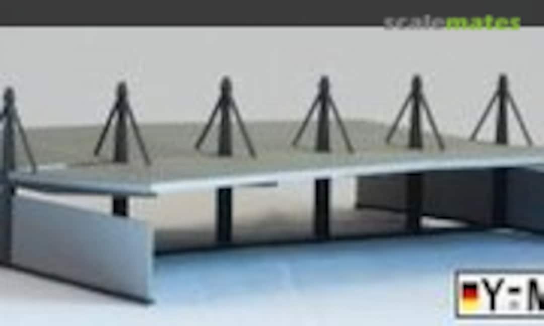 1:87 Schleppdach, verkürzt Fahrzeugunterstand (Y-Modelle Y87-90104) Y87-90104