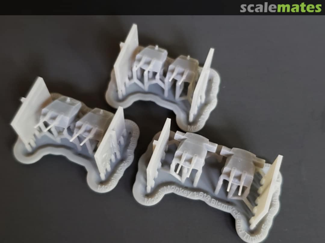 Boxart Bismarck and Tirpitz 15 cm Turrets 618-Bismarck 15cm Turrets Model Monkey Boxart Bismarck and Tirpitz 15 cm Turrets 618-Bismarck 15cm Turrets Model Monkey